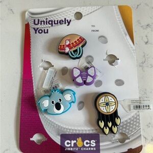 Crocs Jibbitz Charms Set - Blue Koala & Purple Butterfly